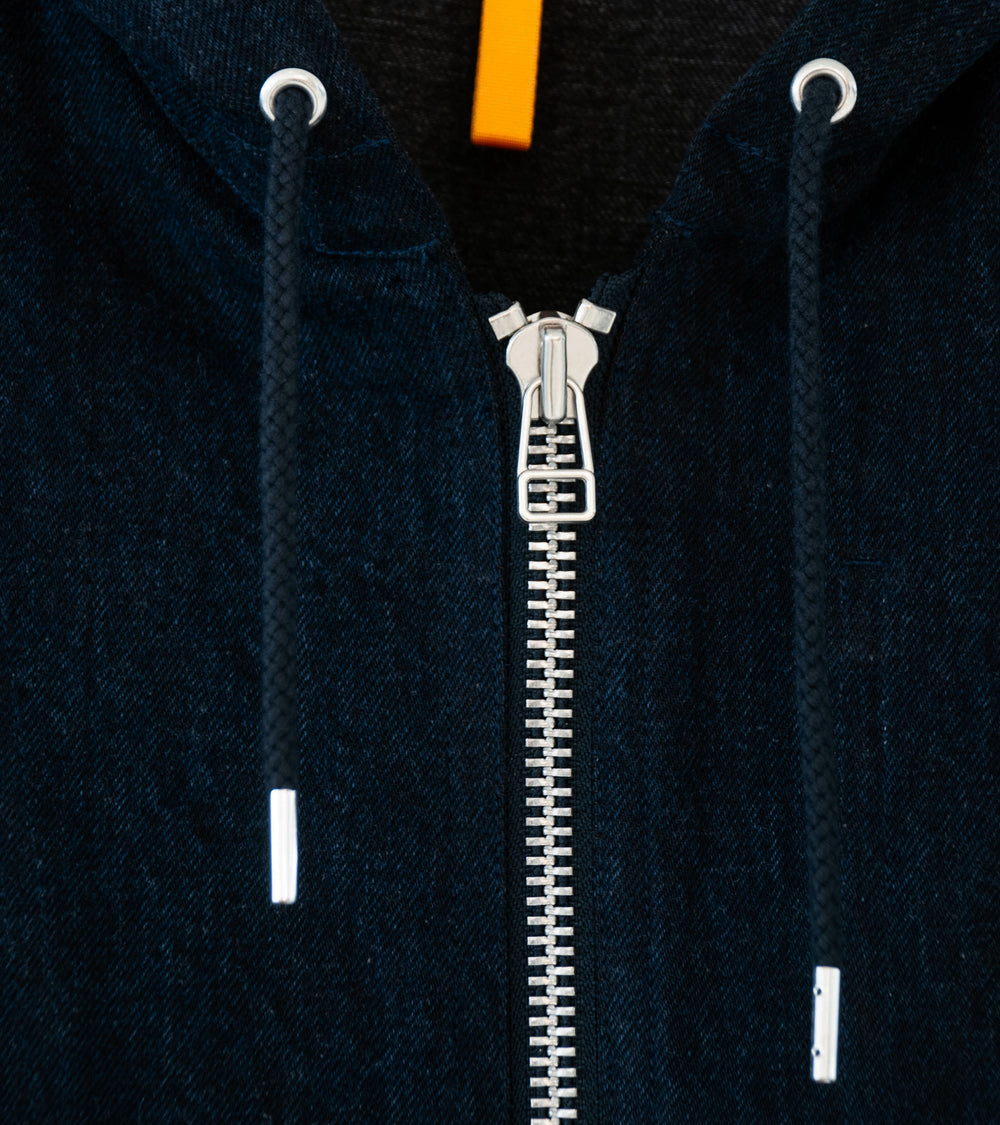 MAN-TLE 'R20 J3 Jebok Parka' (Blue Sumi Organic Denim)