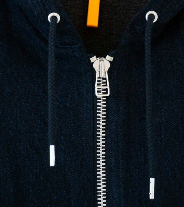 MAN-TLE 'R20 J3 Jebok Parka' (Blue Sumi Organic Denim)