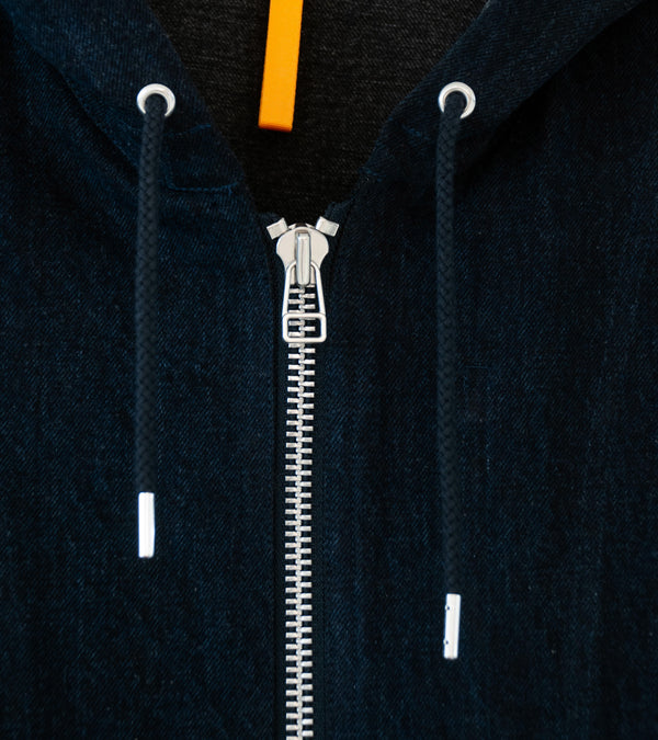 MAN-TLE 'R20 J3 Jebok Parka' (Blue Sumi Organic Denim)