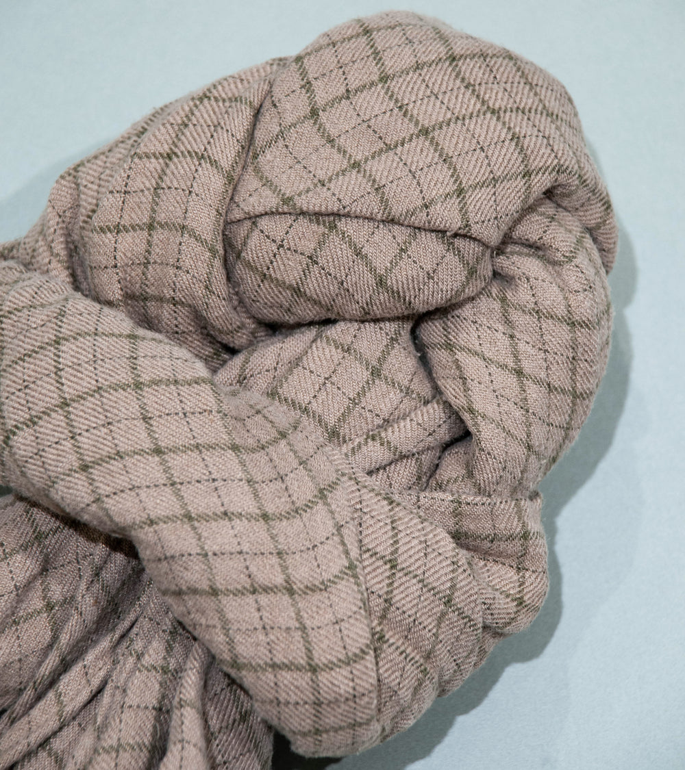 Conkers 'Knot Scarf' (Brown Overdye)