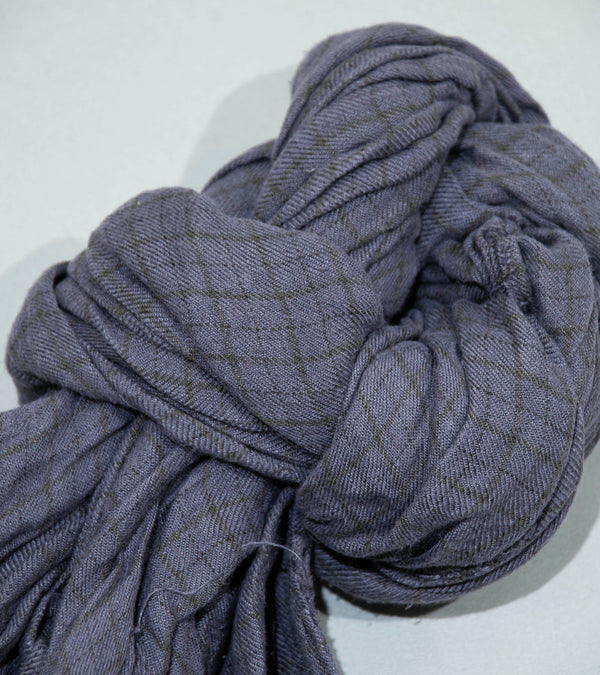 Conkers 'Knot Scarf' (Blue Overdye)