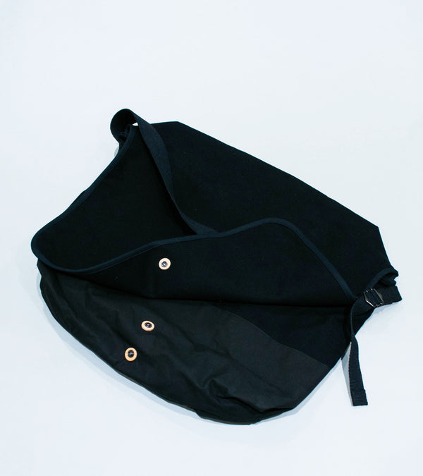 Conkers 'Postal Sling' (Black Bedford Corduroy)