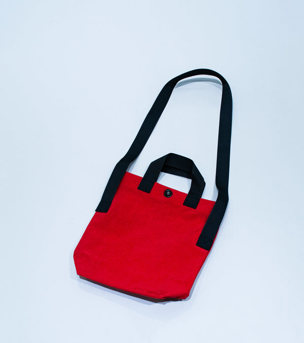 MAN-TLE 'R19 B4 Mini Tote' (Waratah Nylon)