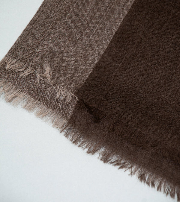 Seya 'Breeze Scarf' (Undyed Mix Yak Gauze)