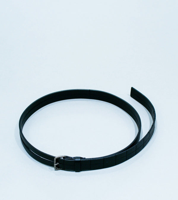 Seya 'Isaac Reina Chasen Belt' (Black Oil Leather)