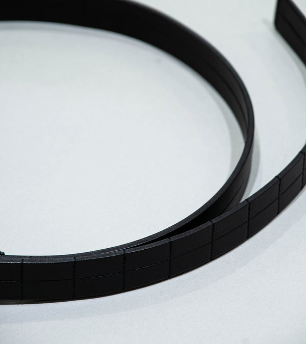 Seya 'Isaac Reina Chasen Belt' (Black Oil Leather)