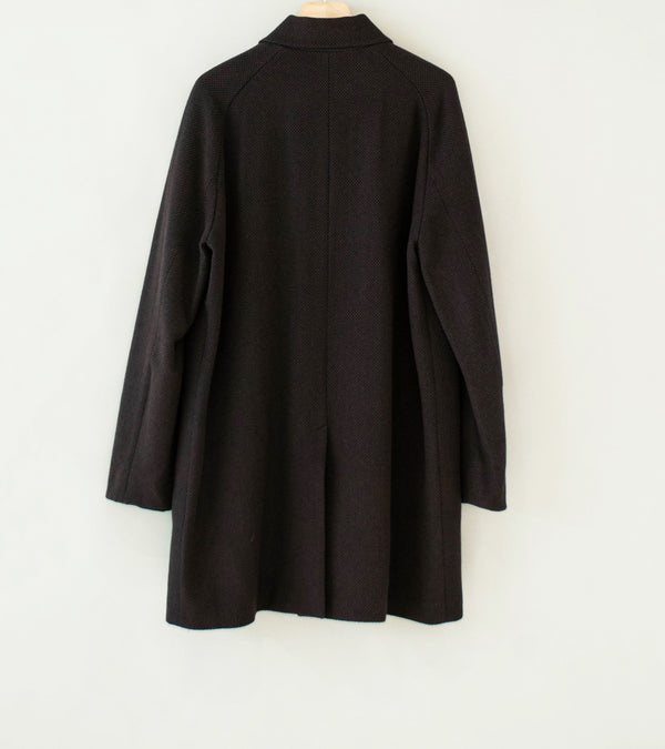 Seya 'Horsecoat' (Mud Indigo Ancient Herringbone)
