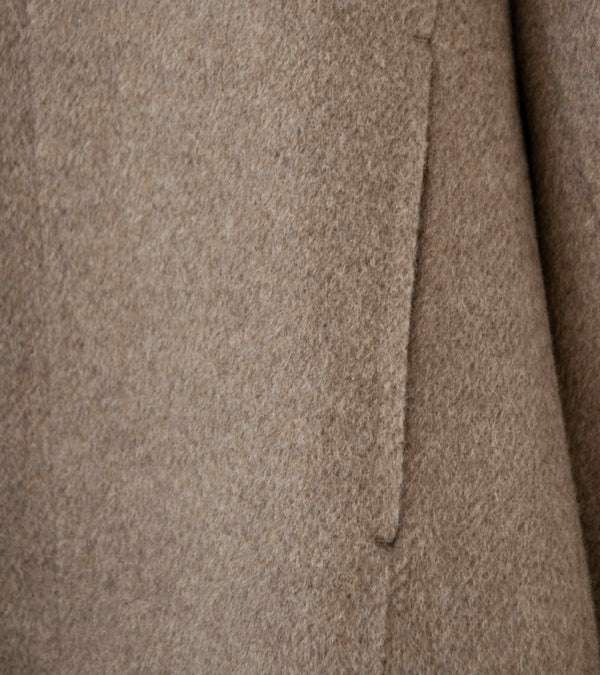 Seya 'Double Face Work Jacket' (Natural Brown Undyed Yak)