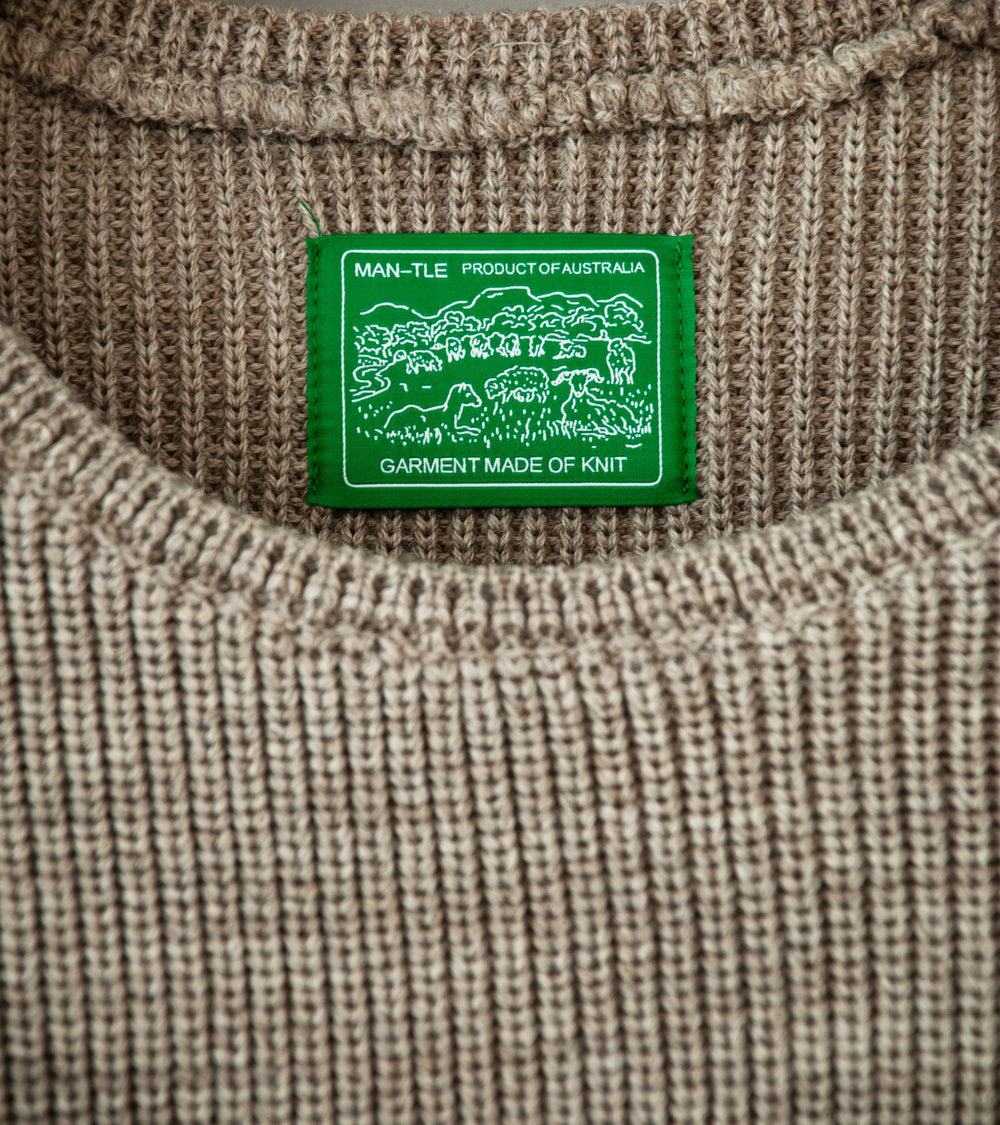 MAN-TLE 'R19 Z6 Machine Knit' (Tarndie Polwarth)