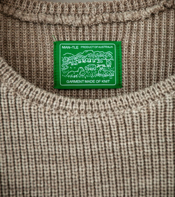MAN-TLE 'R19 Z6 Machine Knit' (Tarndie Polwarth)