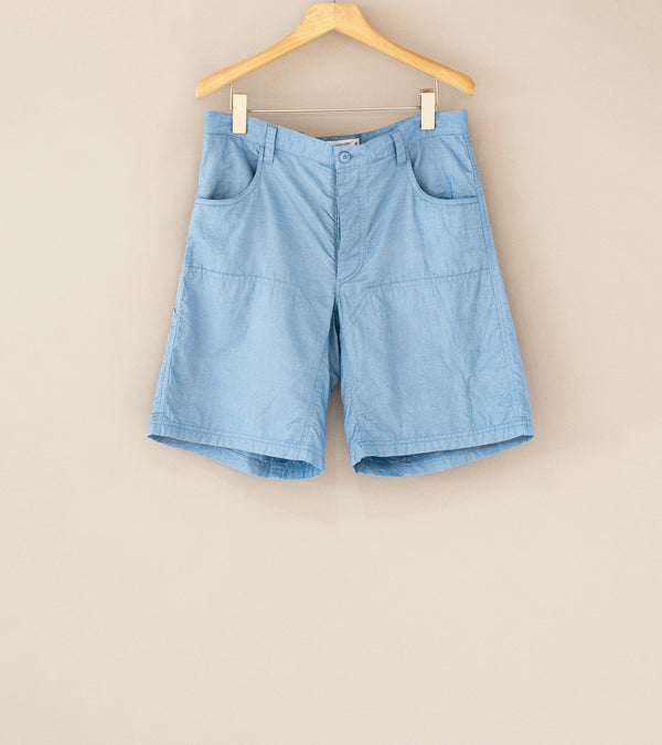 S H Shirts 'Double Knee Shorts' (Blue)