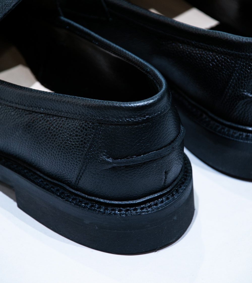 James Coward 'Sanders Peaceful Beef Roll Loafer' (Black Scotch Grain Leather)