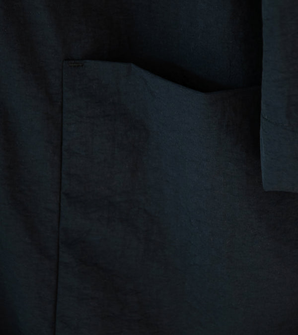 DERRICK 'Nylon Taffeta Metro Coat' (Black Nylon Taffeta)