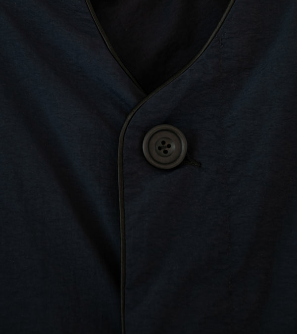 DERRICK 'Nylon Taffeta Metro Coat' (Black Nylon Taffeta)