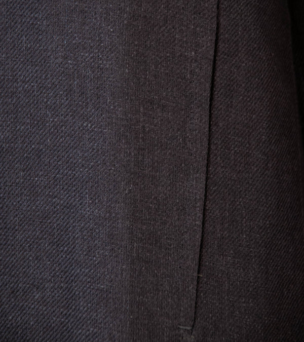 Seya 'Double Face Work Jacket' (Mud Indigo Legacy Linen)