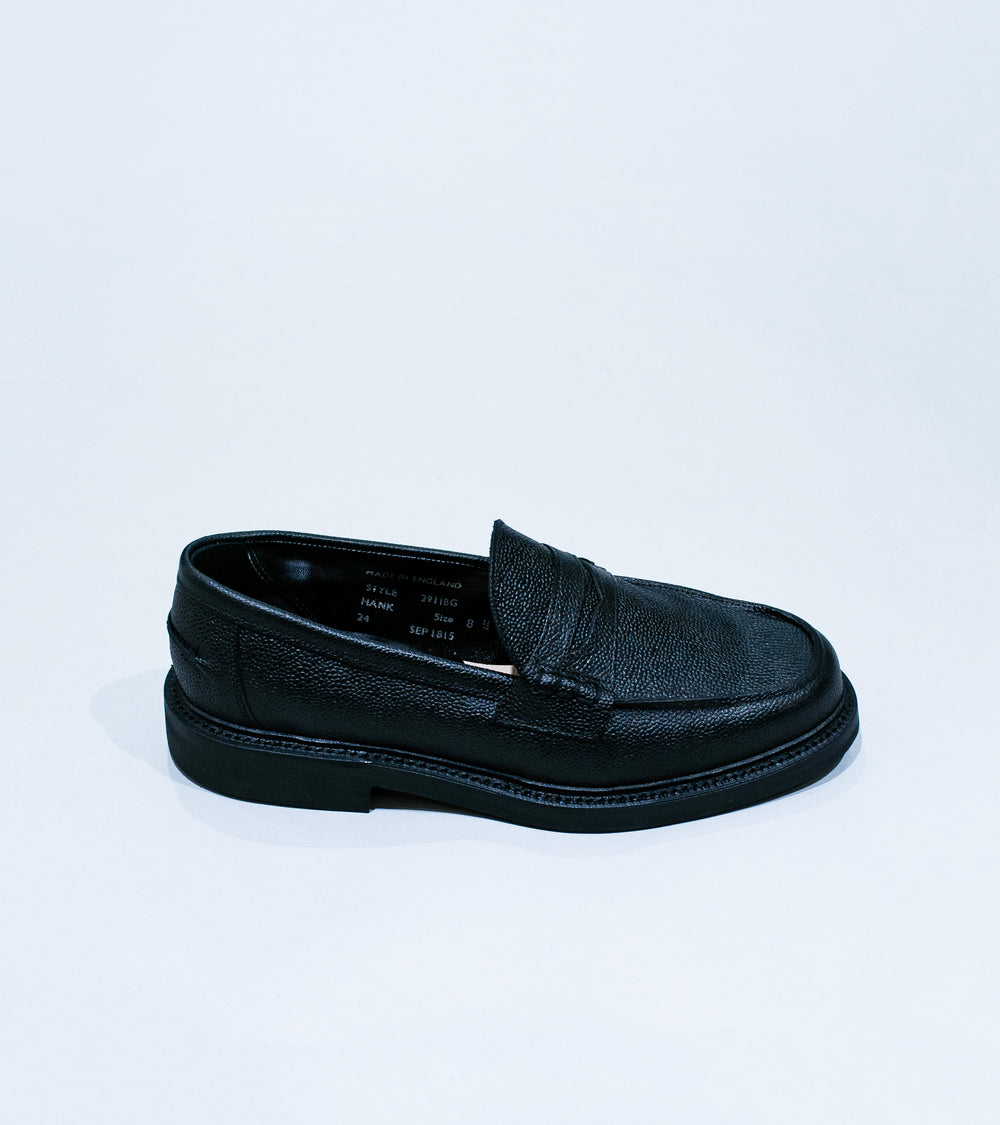 James Coward 'Sanders Peaceful Beef Roll Loafer' (Black Scotch Grain Leather)