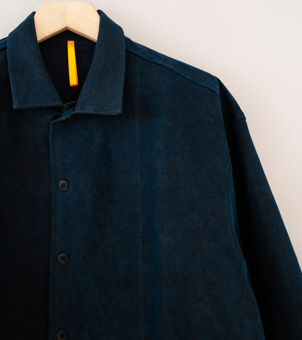 MAN-TLE 'R20 S5 Shop Shirt' (Sumi Indigo Double Cloth)