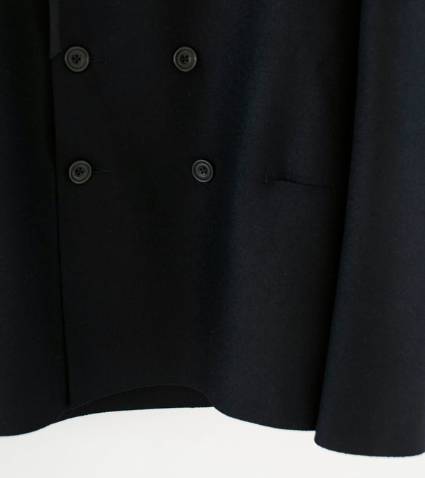 DERRICK 'DB Cardigan Jacket (Black Hainsworth Merino Melton)