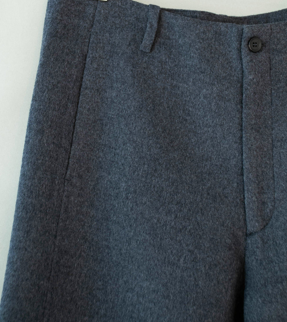 Seya 'Double Face Pants' (Ash Lightflow Wool)