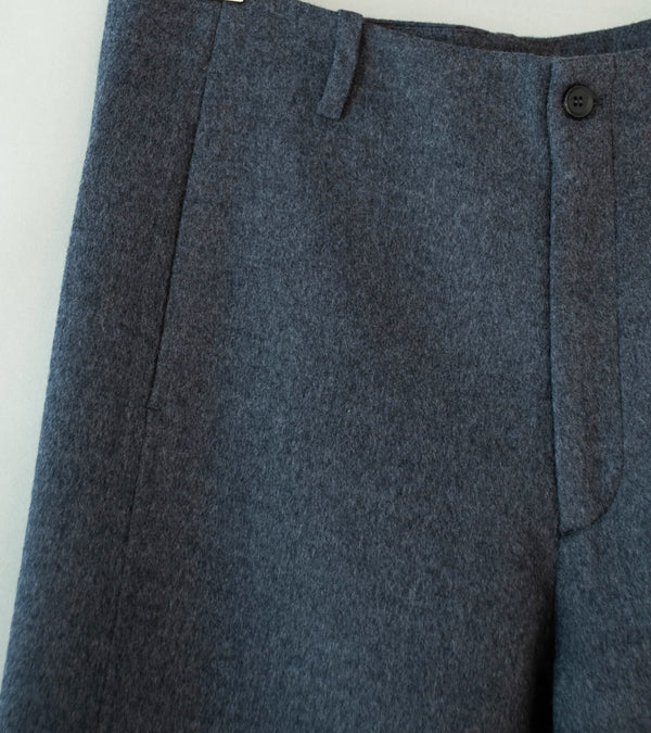 Seya 'Double Face Pants' (Ash Lightflow Wool)