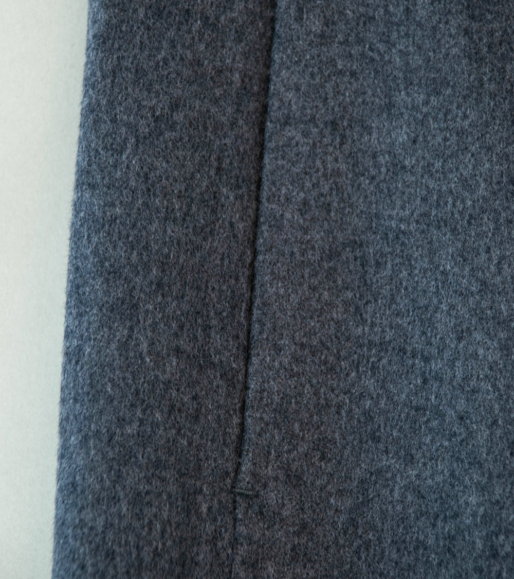 Seya 'Double Face Pants' (Ash Lightflow Wool)