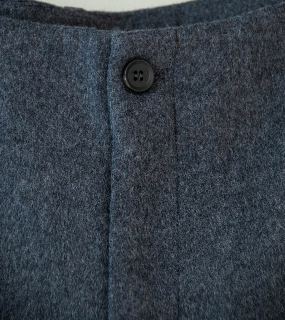 Seya 'Double Face Pants' (Ash Lightflow Wool)
