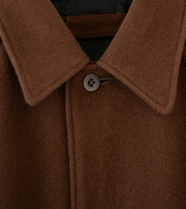 James Coward 'Workshop Coat' (Brown Wool Flannel)