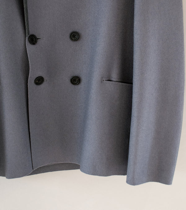 DERRICK 'DB Cardigan Jacket (Grey Hainsworth Merino Melton)