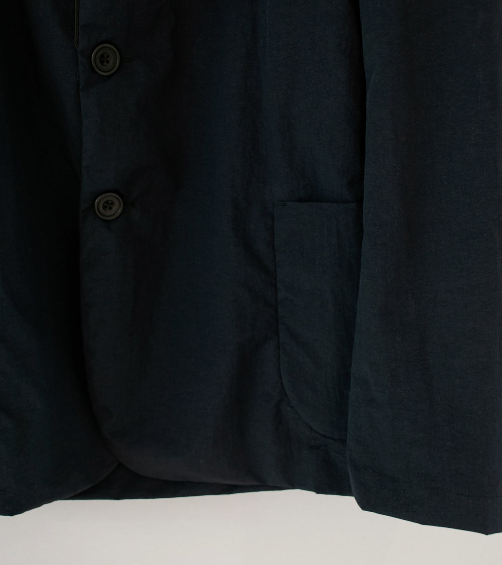 DERRICK 'Nylon Taffeta Go Jacket' (Black Nylon Taffeta)
