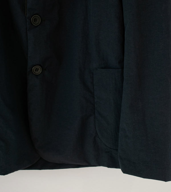 DERRICK 'Nylon Taffeta Go Jacket' (Black Nylon Taffeta)