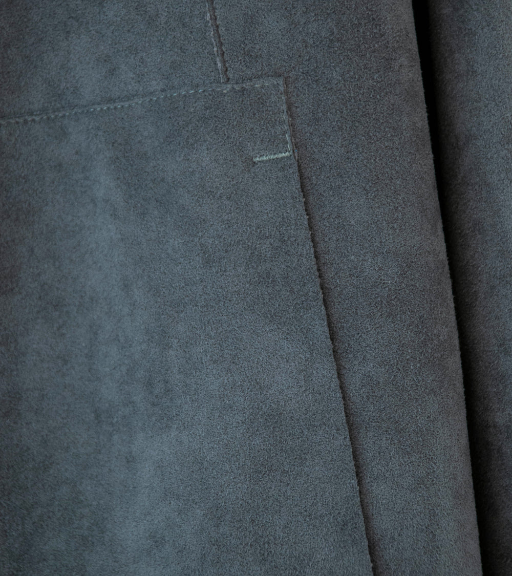 Seya 'Lucky Blouson' (Faded Ink Supima Backed Ecosuede)