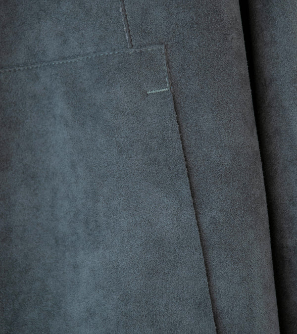 Seya 'Lucky Blouson' (Faded Ink Supima Backed Ecosuede)