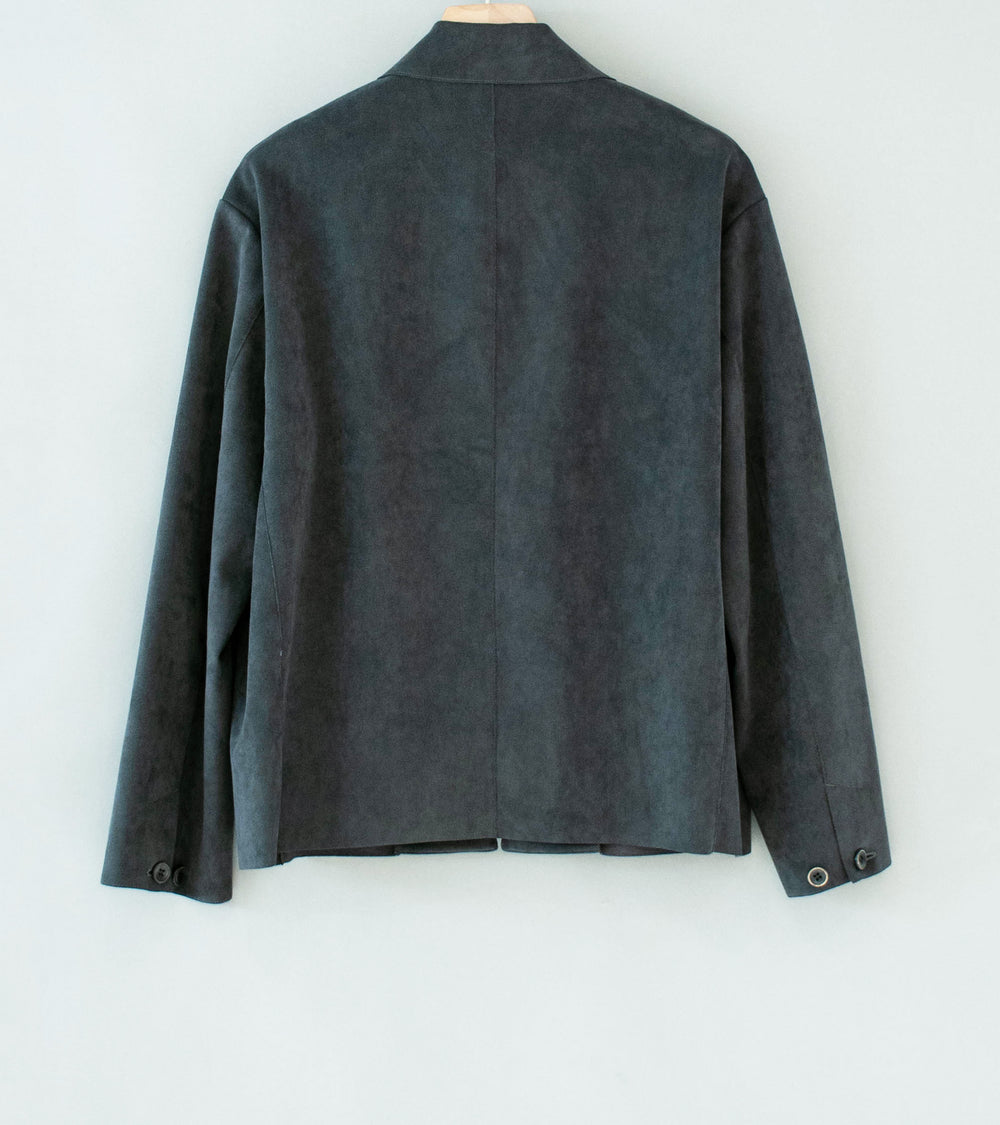 Seya 'Lucky Blouson' (Faded Ink Supima Backed Ecosuede)