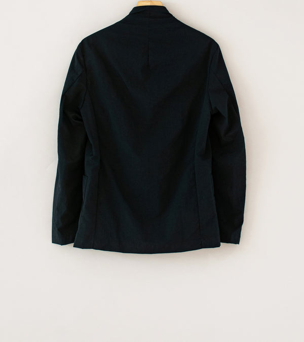 DERRICK 'Nylon Taffeta Go Jacket' (Black Nylon Taffeta)