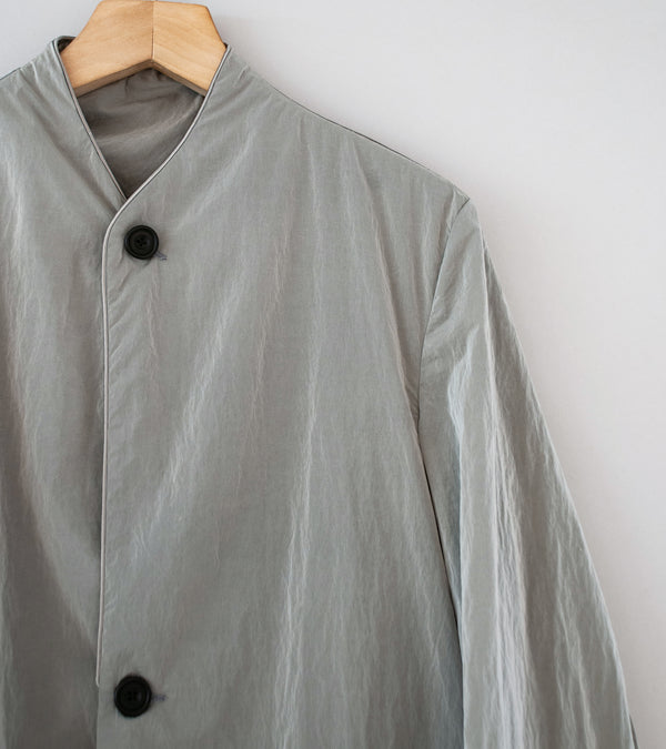 DERRICK 'Nylon Taffeta Go Jacket' (Silver Nylon Taffeta)