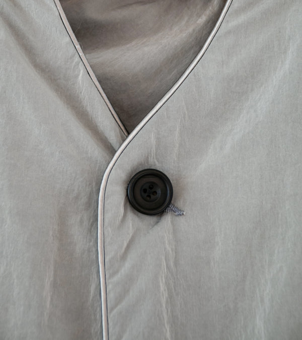 DERRICK 'Nylon Taffeta Go Jacket' (Silver Nylon Taffeta)
