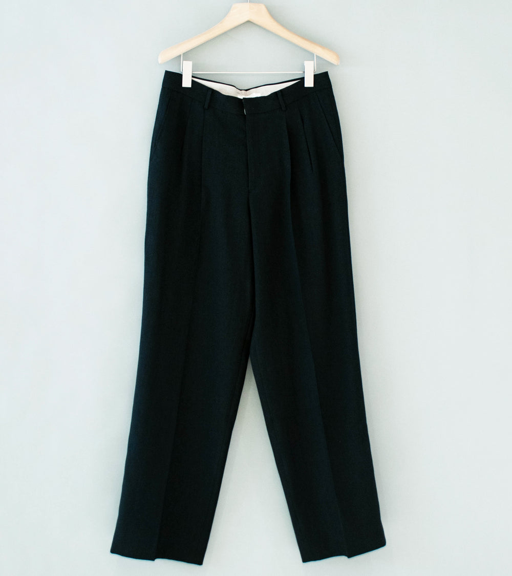 Seya 'Travel Pants' (Black Old Gabardine)