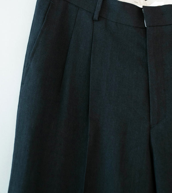Seya 'Travel Pants' (Black Old Gabardine)
