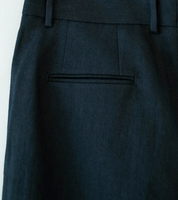 Seya 'Travel Pants' (Black Old Gabardine)