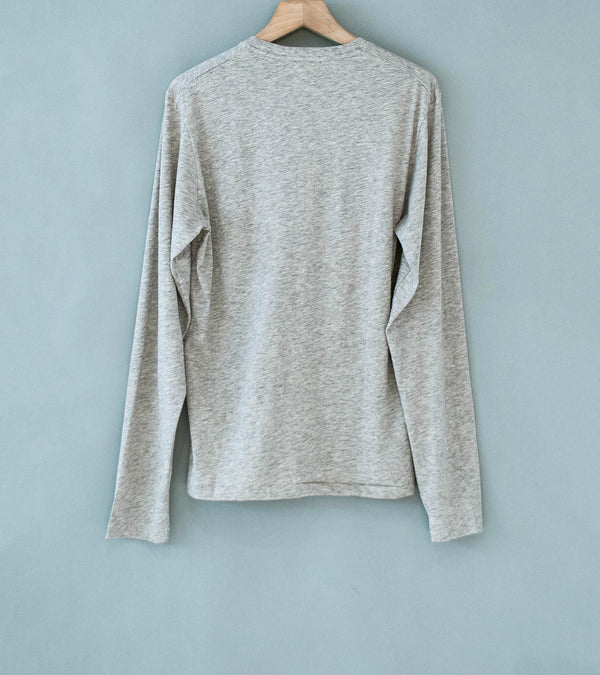 Seya 'Sunday Long T' (Heather Greige Undyed Yak Jersey)