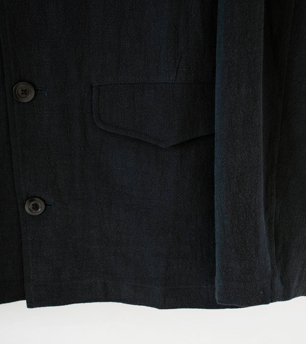 Conkers 'Field Shirt' (Charcoal Ramie Cotton)