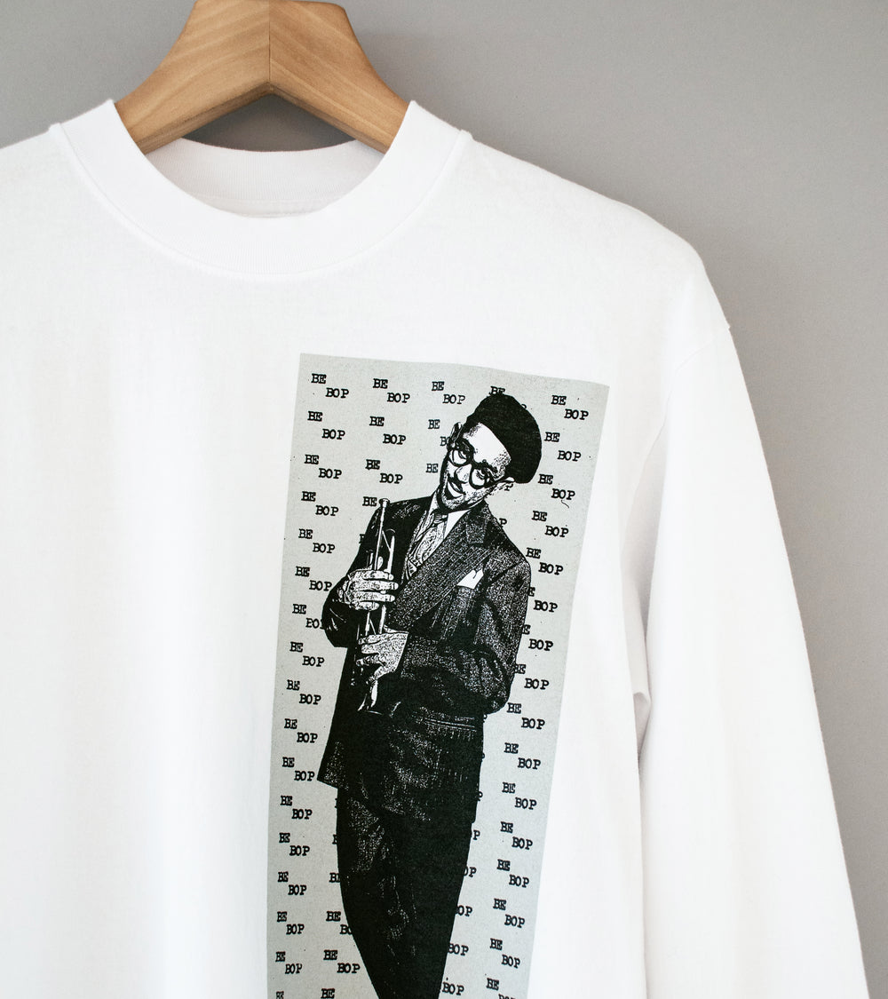 Book Works 'Dizzy Long Sleeve Tee' (White)