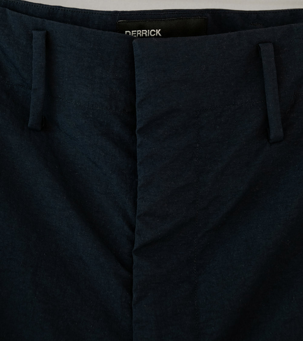 DERRICK 'Track Tux Trouser' (Black Nylon Taffeta)