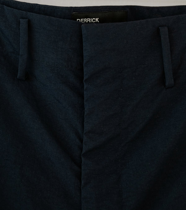 DERRICK 'Track Tux Trouser' (Black Nylon Taffeta)