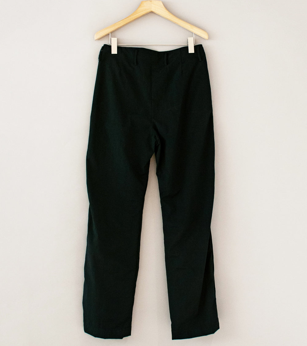 DERRICK 'Track Tux Trouser' (Black Nylon Taffeta)