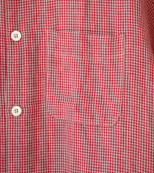 Conkers 'Short Sleeve Relaxed Farmer Shirt' (Redden Irish Linen)