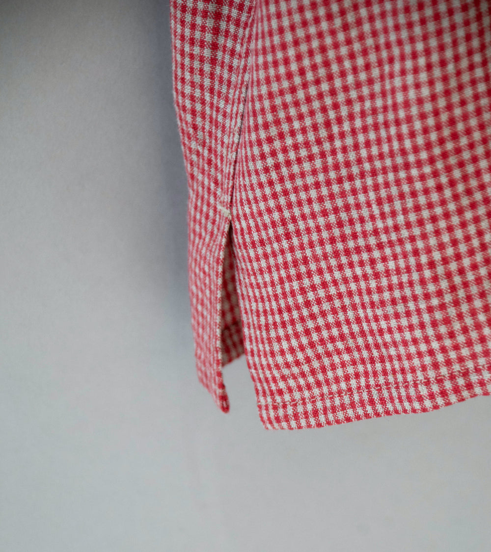 Conkers 'Short Sleeve Relaxed Farmer Shirt' (Redden Irish Linen)