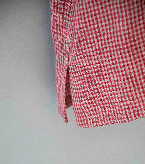 Conkers 'Short Sleeve Relaxed Farmer Shirt' (Redden Irish Linen)