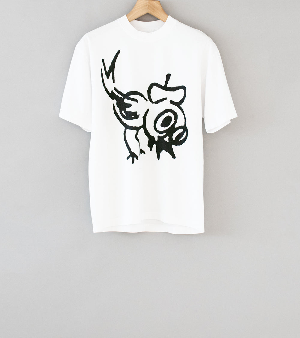 Book Works 'Ornithology Short Sleeve Tee' (White)