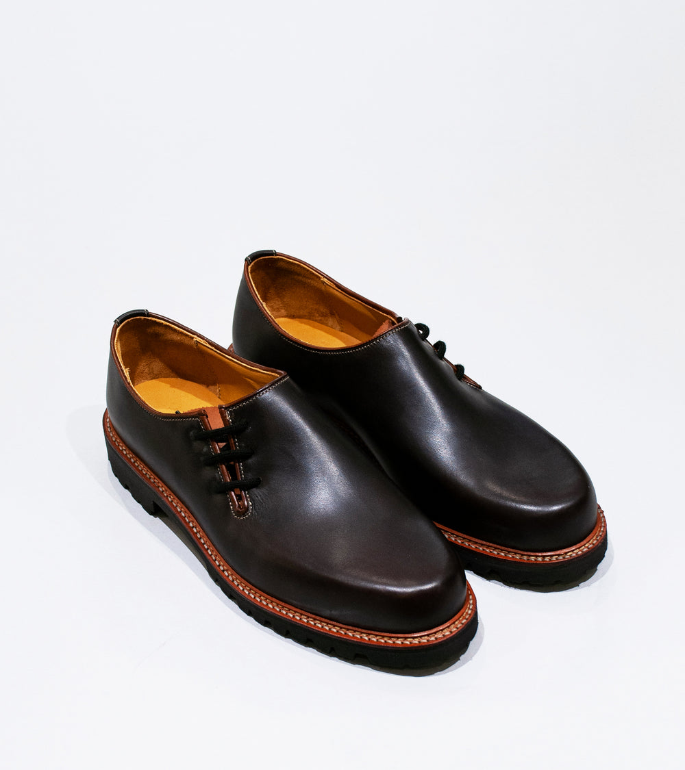 Ludwig Reiter 'Haferl Shoe' (Dark Brown Bark Tanned Leather)